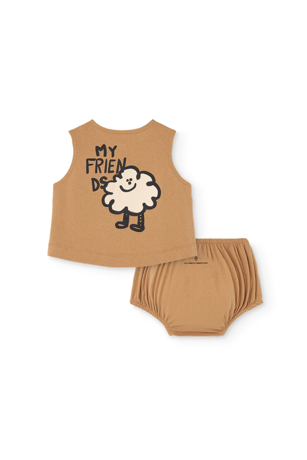 Camel Set Newt Set for Baby PRODUCT BACK
