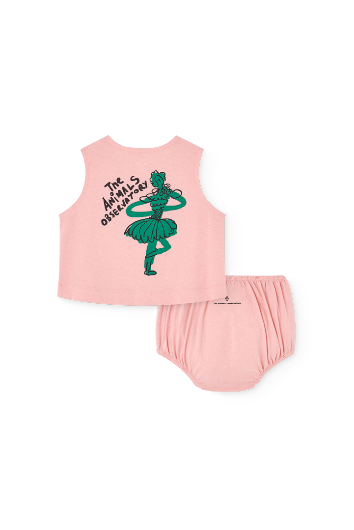 Soft Pink Set Newt Set for Baby PRODUCT BACK