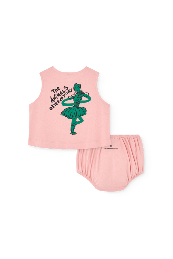 Soft Pink Set Newt Set for Baby PRODUCT BACK