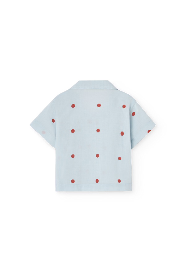 Blue Saola Blouse for Baby PRODUCT BACK