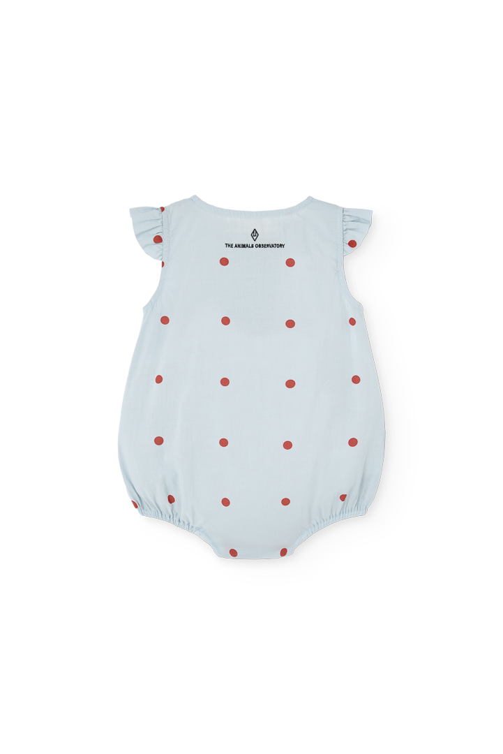 Blue Butterfly Jumpsuit for Baby PRODUCT BACK