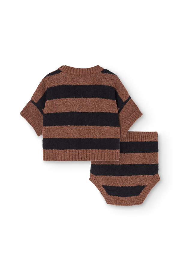 Dark Grey Set Elaphode Set for Baby PRODUCT BACK