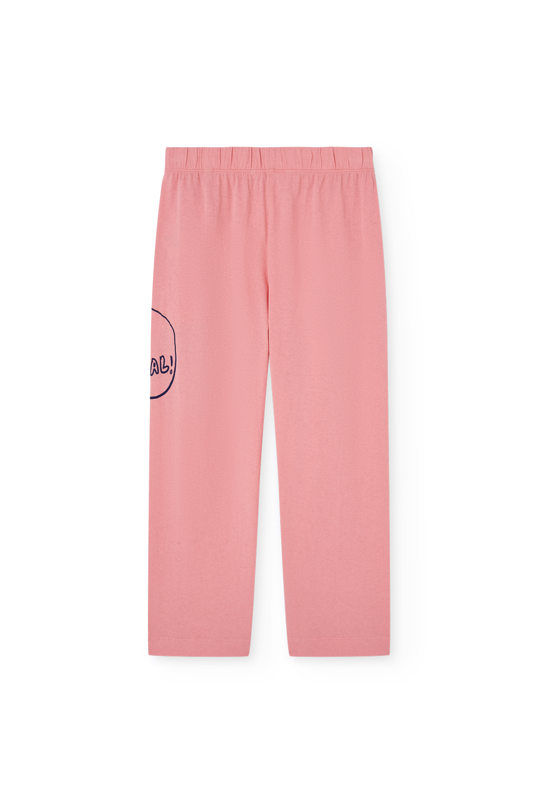 Soft Pink Camel Pants PRODUCT BACK