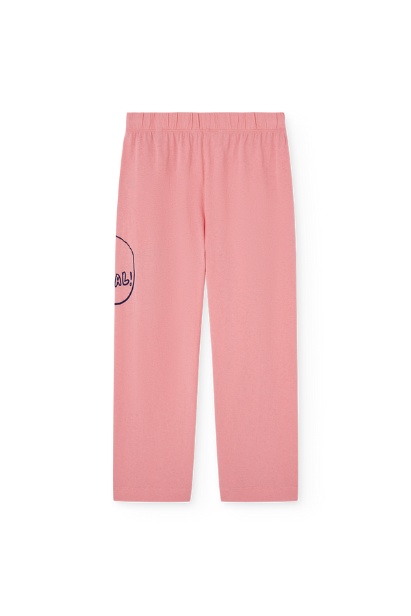 Soft Pink Camel Pants PRODUCT BACK