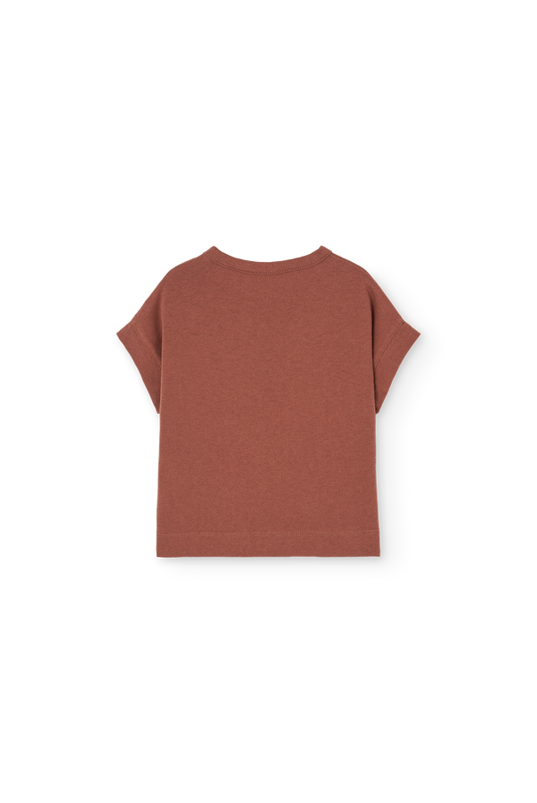 Brown Nassut T-Shirt for Baby PRODUCT BACK