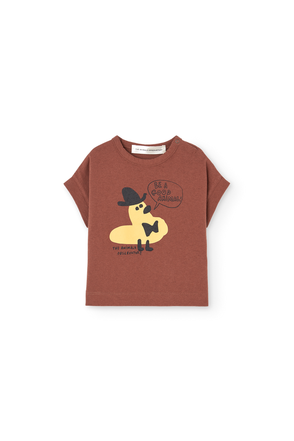 Brown Nassut T-Shirt for Baby PRODUCT FRONT
