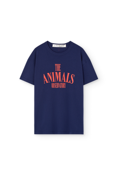 T-Shirt Salmon Bleu foncé pour Femme