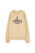 Soft Brown Koi Sweatshirt for Woman
