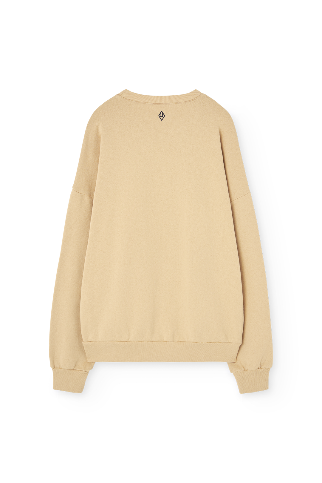 Soft Brown Koi Sweatshirt for Woman PRODUCT BACK