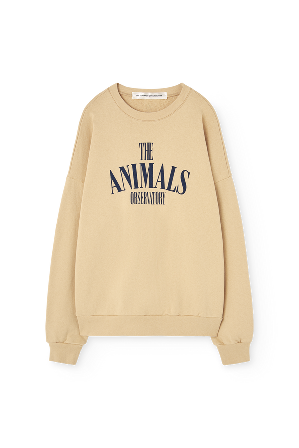 Soft Brown Koi Sweatshirt for Woman PRODUCT FRONT