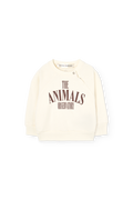 Raw White Jackal Sweatshirt for Baby
