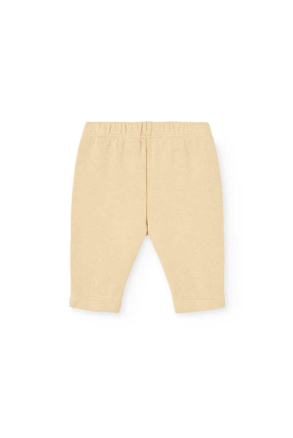 Soft Brown Sloth Sweatpants for Baby PRODUCT BACK