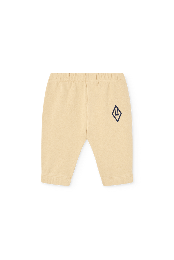 Soft Brown Sloth Sweatpants for Baby PRODUCT FRONT