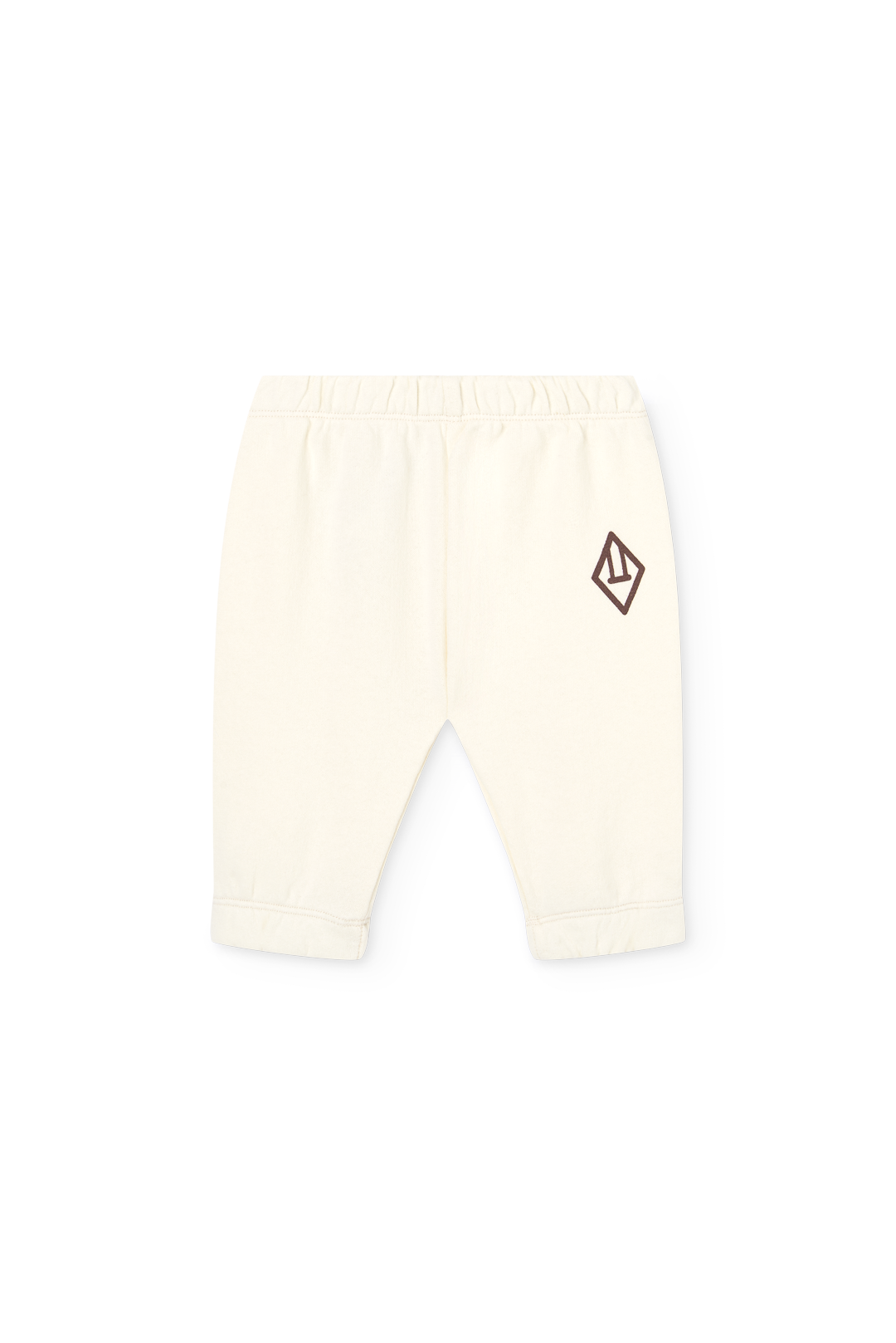 Raw White Sloth Sweatpants for Baby PRODUCT FRONT