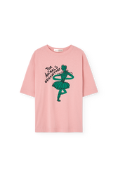 Soft Pink Collie T-Shirt PRODUCT FRONT