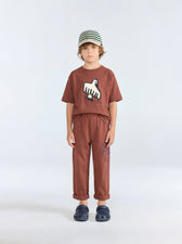 Brown Collie T-Shirt MODEL FRONT