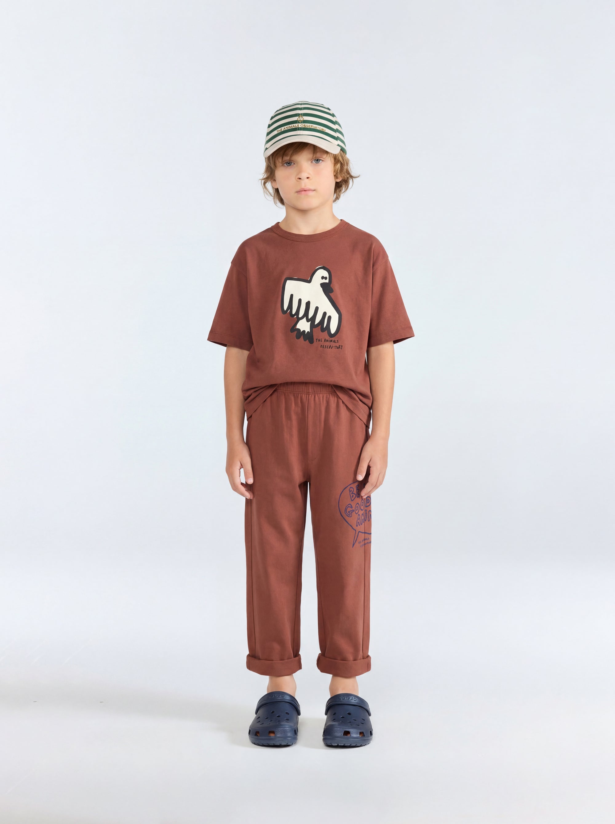 Brown Collie T-Shirt MODEL FRONT