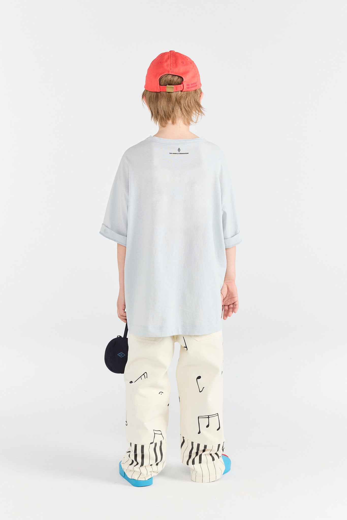 Blue Collie T-Shirt MODEL BACK