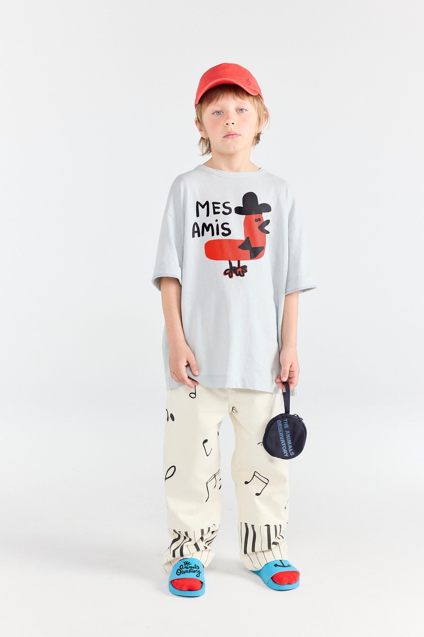 Blue Collie T-Shirt MODEL FRONT