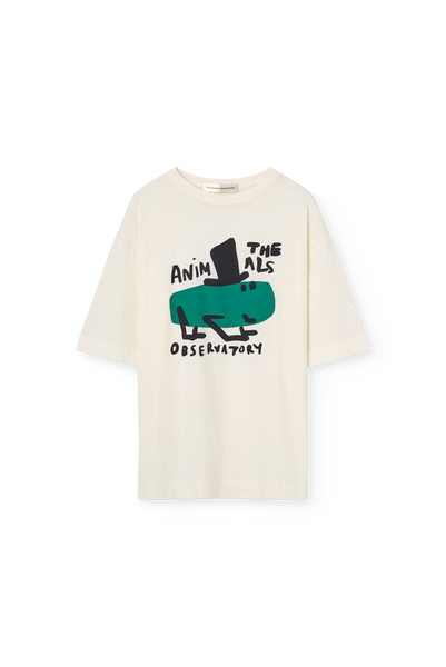 Raw White Collie T-Shirt | The Animals Observatory