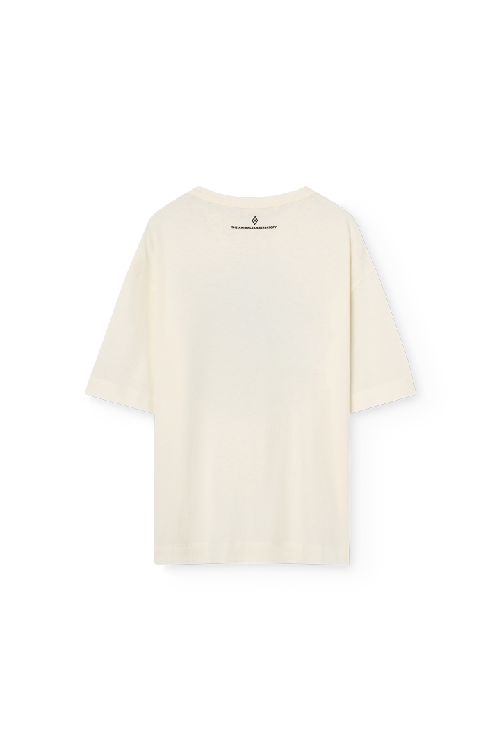 Raw White Collie T-Shirt PRODUCT BACK