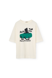 Raw White Collie T-Shirt PRODUCT FRONT