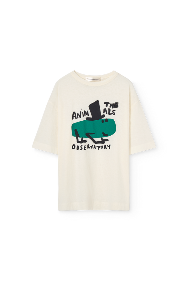 Raw White Collie T-Shirt PRODUCT FRONT