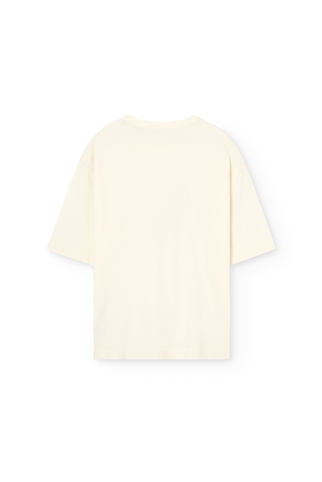 Raw White Collie T-Shirt PRODUCT BACK
