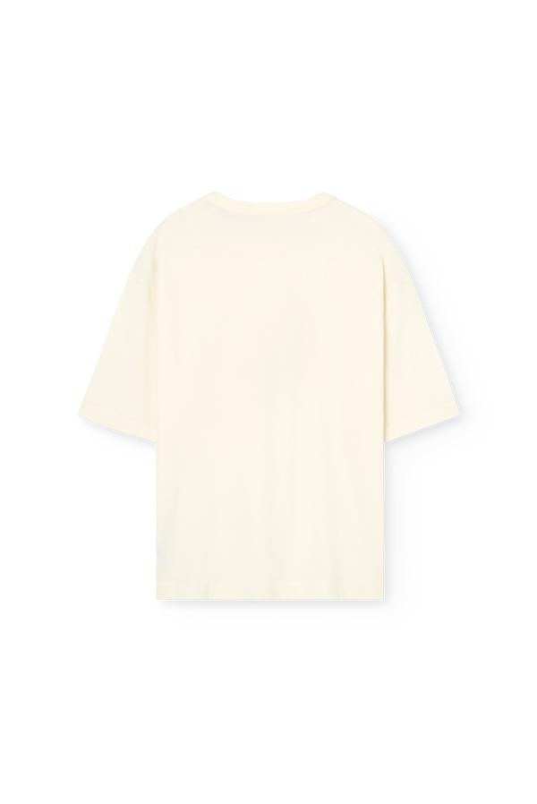 Raw White Collie T-Shirt PRODUCT BACK