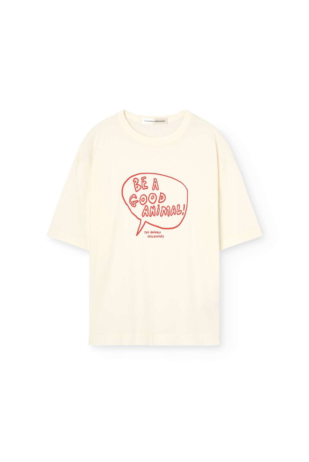 Raw White Collie T-Shirt PRODUCT FRONT