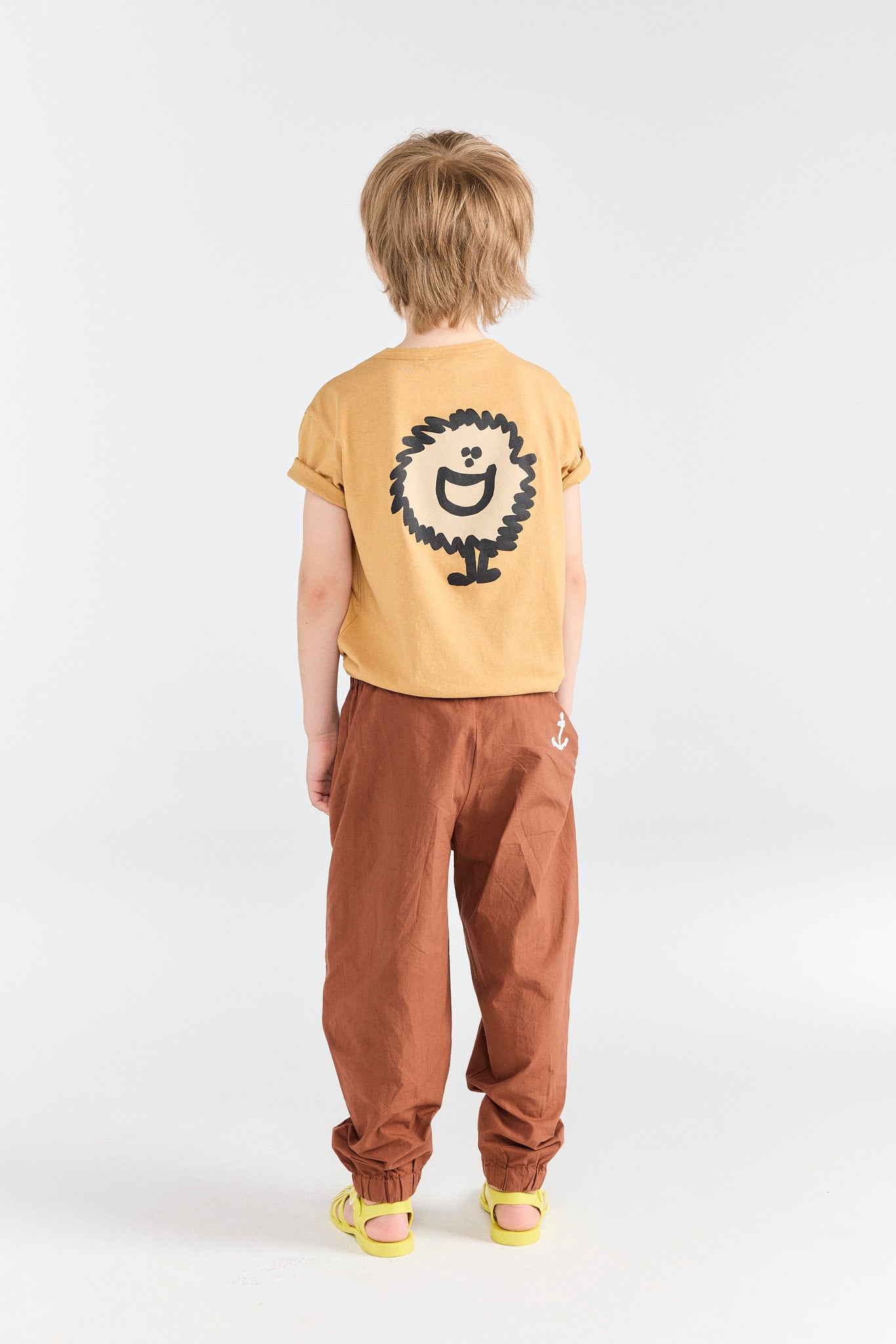 Camel Rooster T-Shirt MODEL BACK