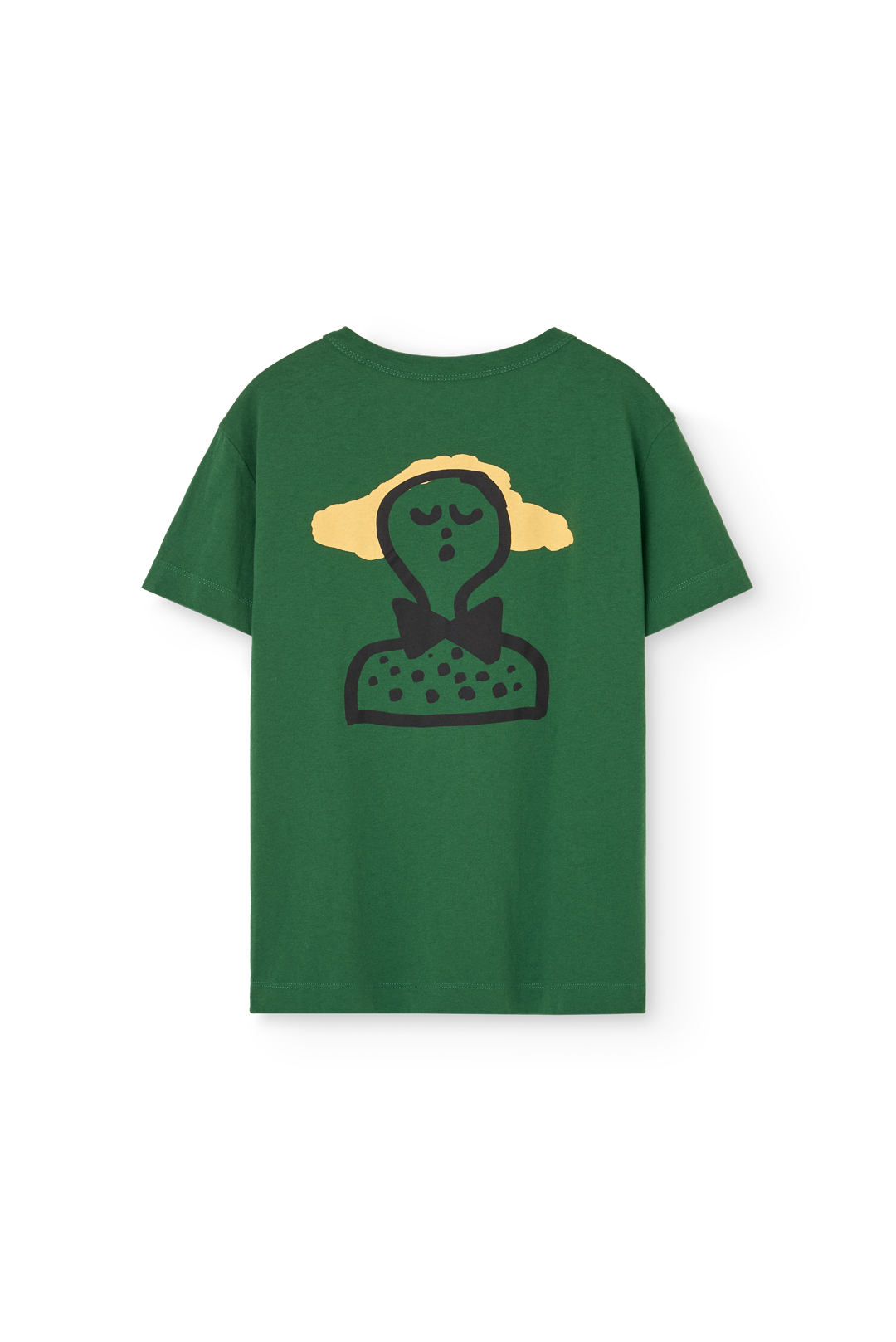 Dark Green Rooster T-Shirt PRODUCT BACK