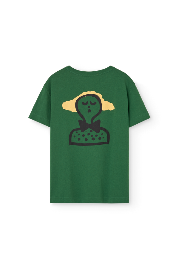 Dark Green Rooster T-Shirt PRODUCT BACK