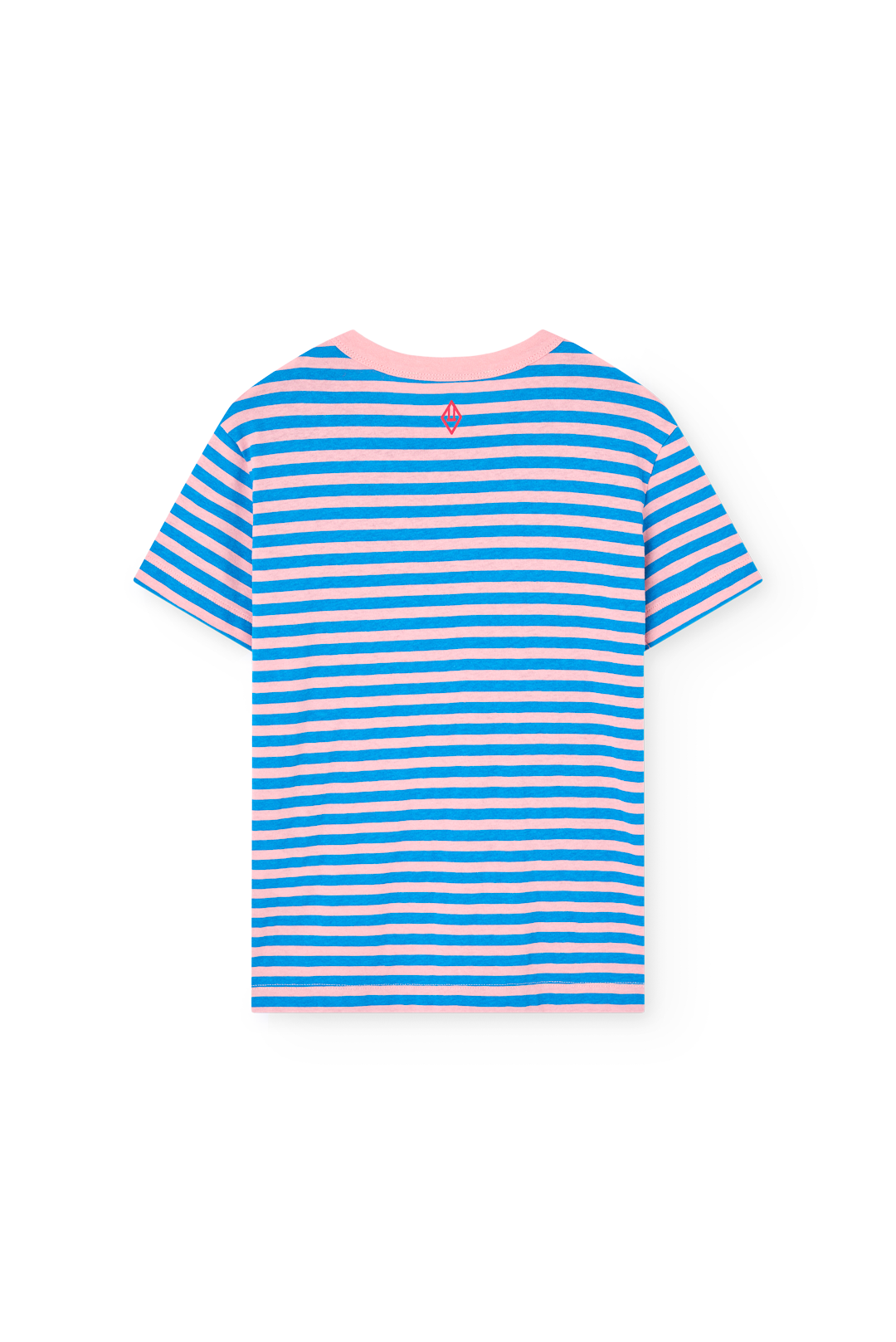 Striped Blue Rooster T-Shirt PRODUCT BACK