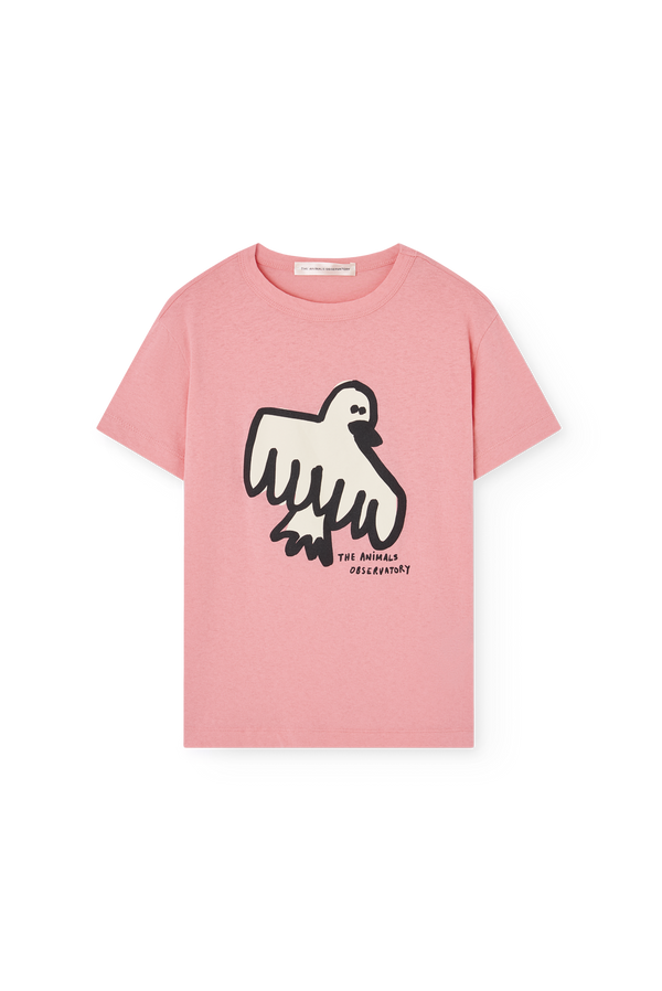 Soft Pink Rooster T-Shirt PRODUCT FRONT