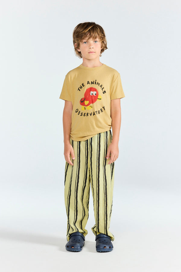 Soft Brown Rooster T-Shirt MODEL FRONT