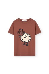 Brown Rooster T-Shirt PRODUCT FRONT
