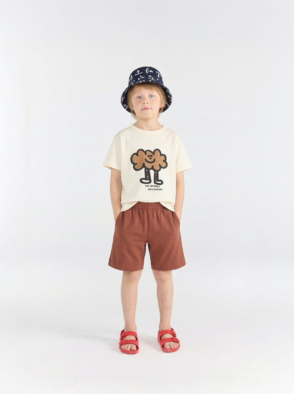 Raw White Rooster T-Shirt MODEL FRONT