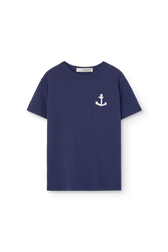Deep Blue Rooster T-Shirt PRODUCT FRONT