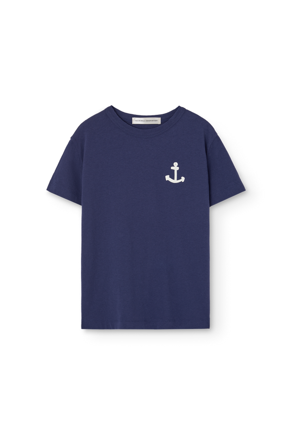 Deep Blue Rooster T-Shirt PRODUCT FRONT