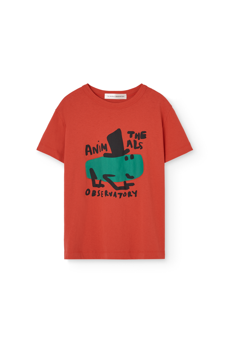 Clay red Rooster T-Shirt COVER