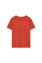 Clay red Rooster T-Shirt PRODUCT BACK
