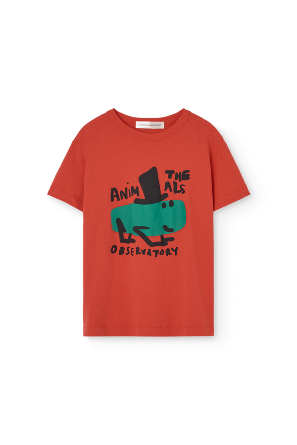 Clay red Rooster T-Shirt PRODUCT FRONT