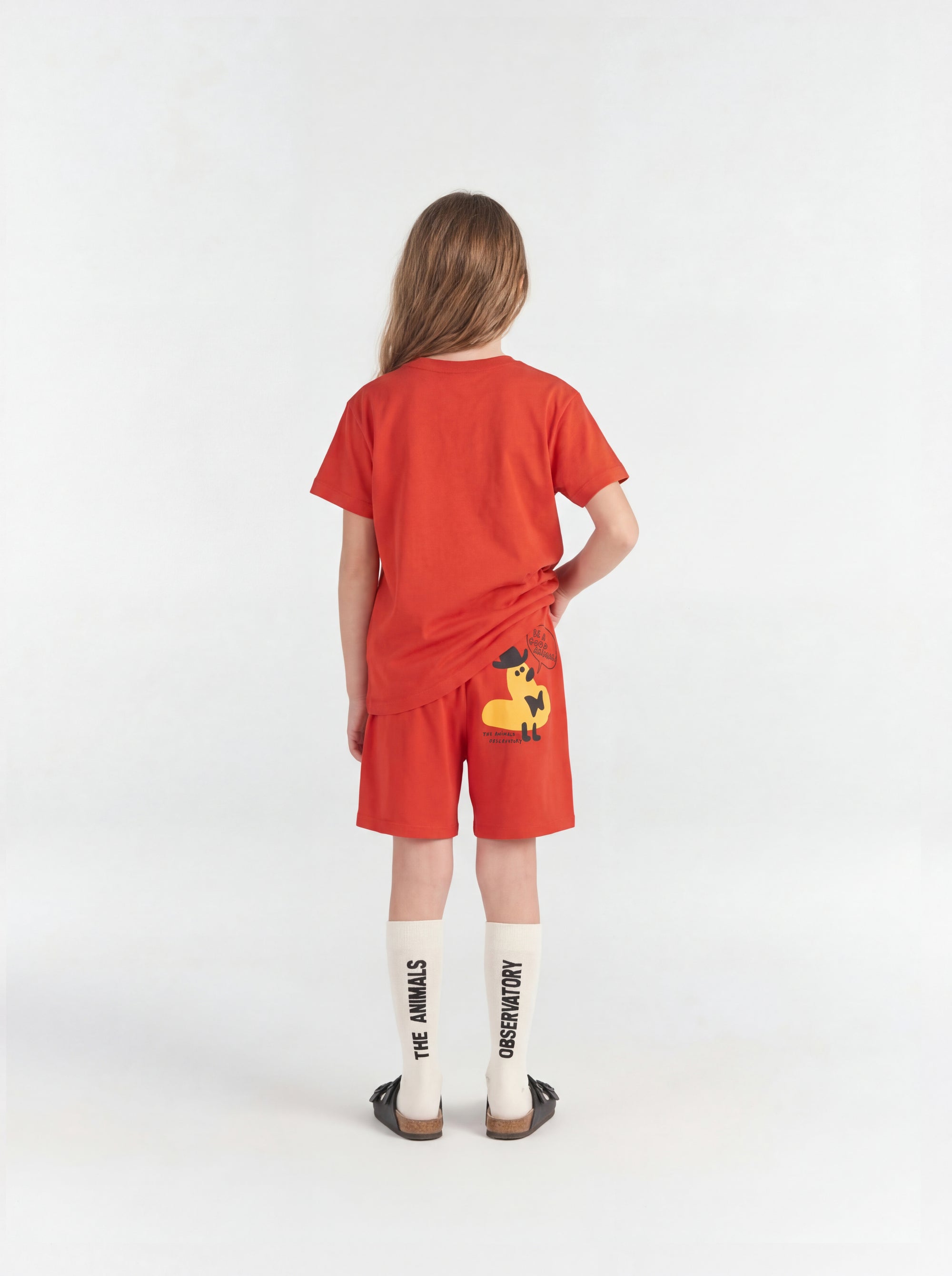 Red Mole Bermuda Shorts MODEL BACK