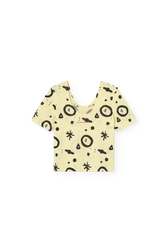 Soft Yellow Crayfish Top PRODUCT BACK