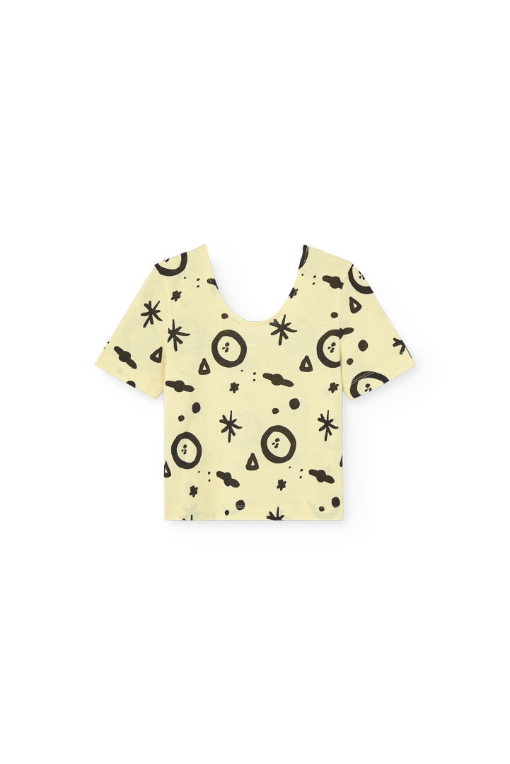 Soft Yellow Crayfish Top PRODUCT FRONT