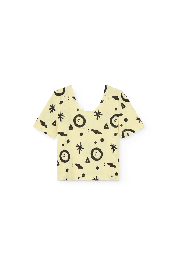 Soft Yellow Crayfish Top PRODUCT FRONT