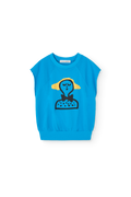 Blue Squab Top