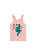 Soft Pink Frog Tank Top