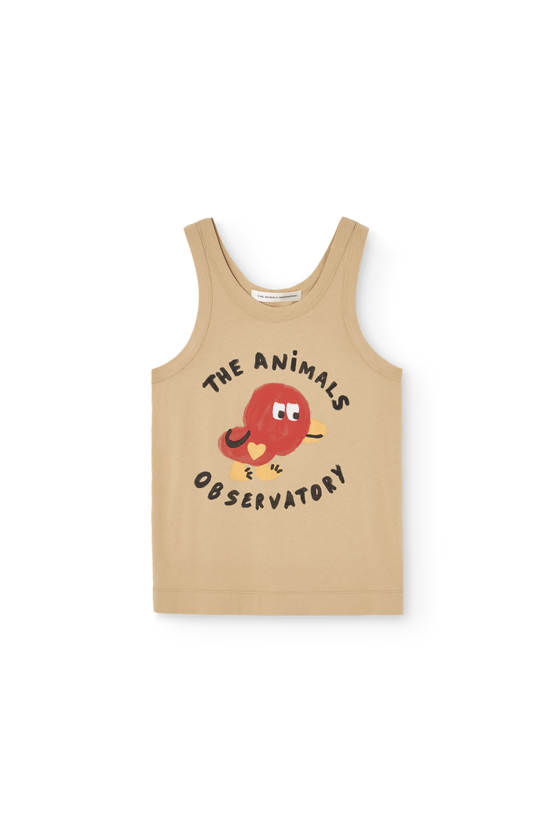 Soft Brown Frog Tank Top COVER